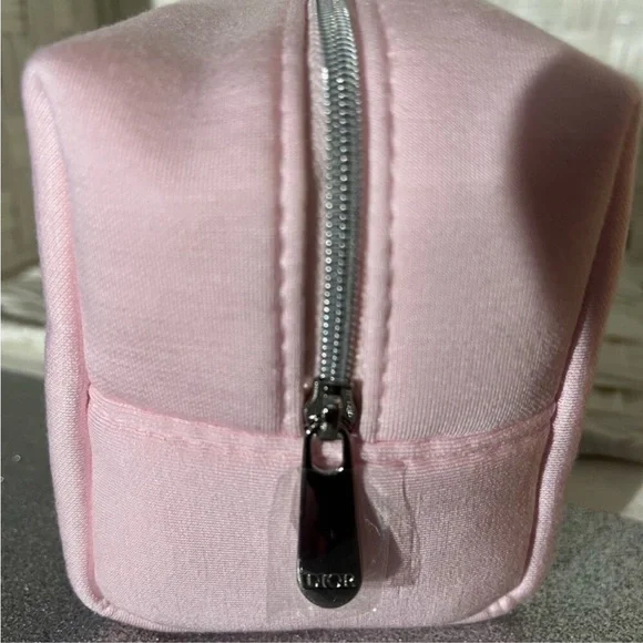 DIOR New pink exterior w/ silver zipper. Soft and cute! - Picture 4 of 4